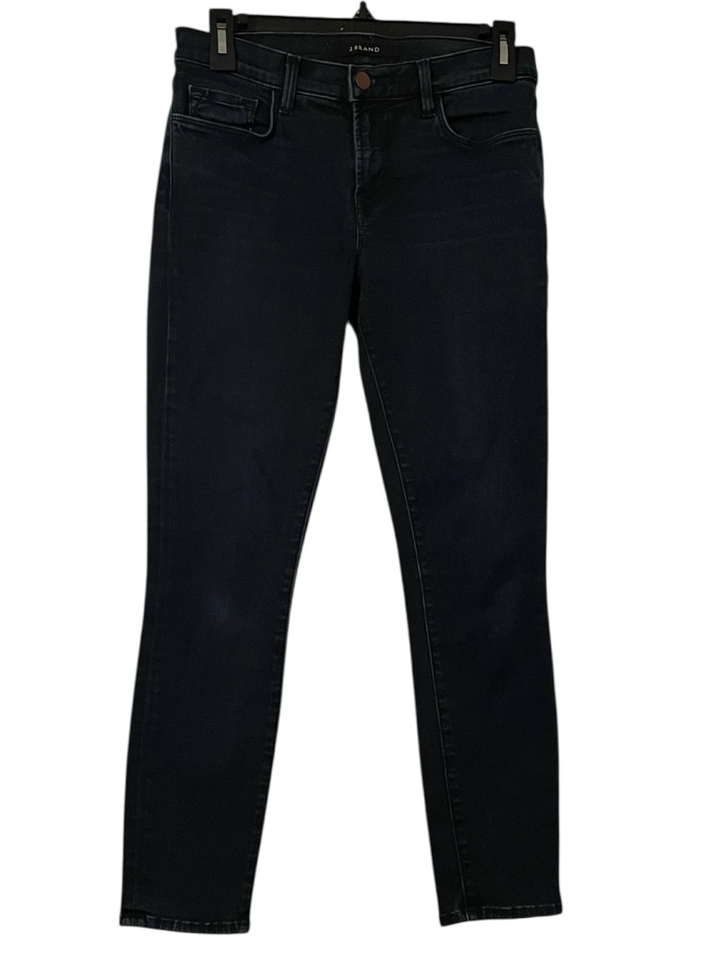 J Brand Women's Navy Blue Dark Wash Atmosphere Capri Ankle Skinny Jeans Size‎ 27